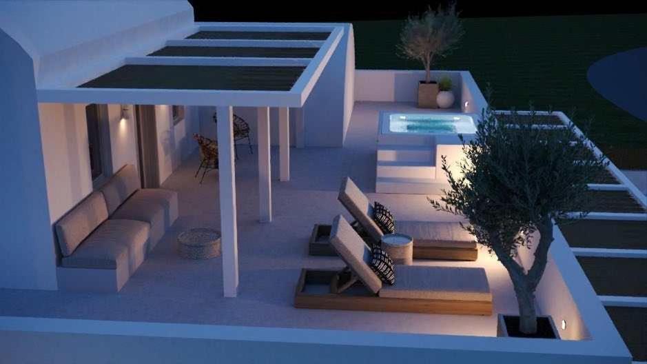 Lejardin Suites Santorini Pyrgos Kallistis Екстер'єр фото